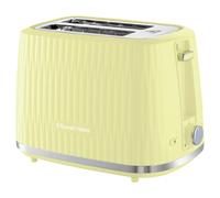 Russell Hobbs Eden 2 Slice Toaster, Textured, Lemon (Yellow) - 27373