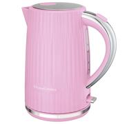 Russell Hobbs Electric Kettle (Hot Water, Tea or Coffee, 1.7L, Push to open lid, Perfect pour spout, Removable washable filter, Illuminated switch, Chrome accents, Raspberry, 3000W) Eden 27362