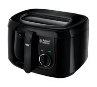 Russell Hobbs Electric Deep Fat Fryer, 2.5L capacity/can cook 1kg food, Carbon odour filter, Large observation window, Non-stick coated pan,