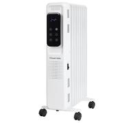 Russell Hobbs Electric Heater 2000W White 9 Fin Oil Filled Radiator RHOFR2009-D