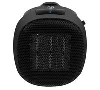 Russell Hobbs RHPH7001 700W Compact Portable Black Ceramic Plug in Fan Heater in Black with 2 Heat Settings & Overheat Protection, 10m2 Room Size, 2 Year Guarantee