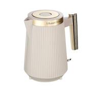 Russell Hobbs Electric Kettle [1,7L, 2400W] Brontë Stone (Matte Design, Stainless Steel Details, Precise Nozzle, Water Indicator, Base 360°, Internal Light, Stone Colour) 26751-70