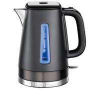 Russell Hobbs Electric Kettle (1.7L, Stainless steel with matte design, Rapid boil, Removable anti-scale filter, Water level indicator, Perfect pour, 3000W) Matte Black 26140