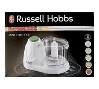 Russell Hobbs Electric Mini Chopper│500ml│Removable Dishwasher-Safe Bowl│InUK