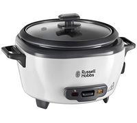 Russell Hobbs Electric Rice Cooker - 1.2kg (6 Portion - 145g per serving) Removable non stick bowl, Dishwasher-safe bowl & lid, Steamer basket