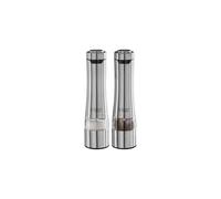 Russell Hobbs Electric Salt and Pepper Mill Set, Adjustable Mill - Brushed Steel 23460-56,6 x 6 x 23.3 cm