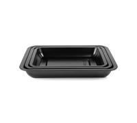 Russell Hobbs Everyday 3-Piece Roaster Set - Stackable Roasting Trays, Non-Stick ILAG Coating, Carbon Steel, Made in The UK, Dishw