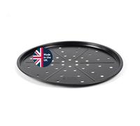 Russell Hobbs Everyday Pizza Pan 33 X 33 Cm, Non Stick Carbon Steel | Oven Safe To 220 C, Dishwasher Safe, Easy Clean Food Release, Even Heat Distribution, For Homemade Or Frozen Pizza