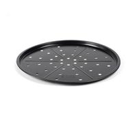 Russell Hobbs Everyday Pizza Pan - Non-Stick Carbon Steel Bakeware, Oven Safe Baking Tray, Easy-Clean & Food Release, Dishwasher-Safe, 33 x 33cm, Perfect for Homemade/Frozen Pizzas & Family Meals