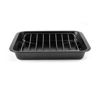 Russell Hobbs Everyday Roaster and Rack, 40.9 X 31.8 Cm | Carbon Steel Roasting Dish, Stainless Steel Rack Insert, Non-Stick Coating, Easy Clean Finish, Oven Safe Up To 220°C