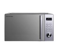 Russell Hobbs, RHFM2365S, 23L Flatbed Digital Microwave with 800W Power, 8 Auto-Cook Menus, Defrost Function and Child Lock in Silver