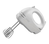 Russell Hobbs Food Collection Electric Hand Mixer with 6 Speeds, Easy release button, Fingertip speed control, Chrome beaters, Wrap around cord storage, 125W, 14451