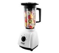 Russell Hobbs Food Collection Jug Blender 400W White Smoothie Maker [EEK: Compliant]