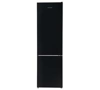 Russell Hobbs Freestanding 60/40 Split C Class Fridge Freezer, 331L Total Capacity, Total No Frost, 4 Star Freezer Rating, Adjustable Feet, Reversible Door in Black, RH185FF601C1B