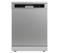Russell Hobbs Freestanding Dishwasher, Class D, 14 Place Settings, 6 Wash Programs, 24-Hour Delay Start, Auto Door Open, 1 x Height Adjustable Basket and Mini Cutlery Tray, RH60DW00D2SS