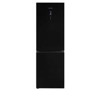 Russell Hobbs Freestanding Fridge Freezer Frost Free 323 Litre Black 184cm Tall 60cm Wide Total No Frost 70/30, 219L Fridge Space, 104L 4 Star Freezer, 2 Year Registered Guarantee RH184FF602C1B