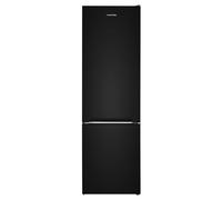 Russell Hobbs Freestanding Frost Free Fridge Freezer with Reversible Door, Adjustable Thermostat & Feet, 70/30 279L, 180cm High, LED Light, in Matte Black, RH180FFFF551E1MB