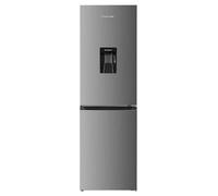 Russell Hobbs Freestanding Total No Frost Fridge Freezer 50/50 245L with Water Dispenser, Automatic Defrost, Adjustable Thermostat, Reversible Door, RH181TNF552E2SSWD (Stainless Steel)