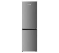Russell Hobbs Freestanding Total No Frost Fridge Freezer 50/50 247L in Stainless Steel, Automatic Defrost, Adjustable Thermostat and Feet, Reversible Door, 181(H) x 54.5(W) cm, RH181TNF552E2SS