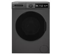 Russell Hobbs Freestanding Washing Machine, 8kg Capacity, 1400 rpm, 15 Programmes, Eco Technology, Rapid Wash Cycles, Grey RH814W111AN