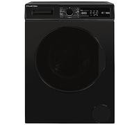 Russell Hobbs Freestanding Washing Machine, 8kg Capacity, 1400 rpm, 15 Programmes, Eco Technology, Rapid Wash Cycles, Black, RH814W111B