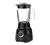 Russell Hobbs Glass Jug Blender, 2 Speeds plus Turbo setting Matte Black - 24722 ompliant]