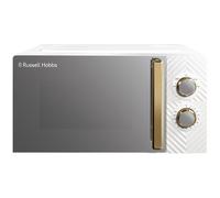 Russell Hobbs Groove RHMM723 17L Microwaves 700W, Defrost, Mirror Finish