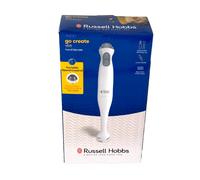 Russell Hobbs Hand Blender 200W White 2 Speed Settings Go Create Mixer 27550