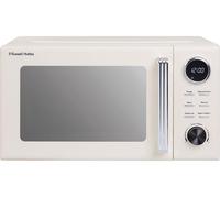 Russell Hobbs Hanley RHMD838JW Solo Microwave - Jasmine White, White,Cream