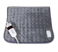 Russell Hobbs Electric Heating Pad for Pain Relief with Automatic Switch Off, Quick Heat Up, 3 Heat Settings, Remote Control & Timer, Overheat Protection, Machine Washable, Grey 47cm x 36cm, RHHPS1001