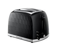 Russell Hobbs Honeycomb 2 Slice Black Toaster