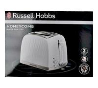 Russell Hobbs Honeycomb 2 Slice Toaster│Extra Wide Slots│High Lift│26060│InUK