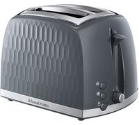 Russell Hobbs Honeycomb 26063 2 Slice Toaster - Grey, Grey