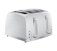 Russell Hobbs Honeycomb 26070 4-Slice Toaster - White, White