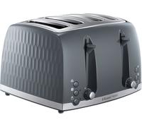 Russell Hobbs 26073 Honeycomb 4 Slice Toaster - Grey