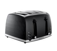 Russell Hobbs Honeycomb 26071 4 Slice Toaster - Black