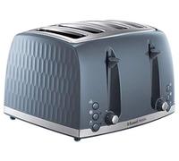 Russell Hobbs 26073 Honeycomb 4 Slice Toaster - Grey