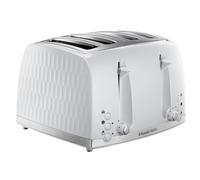 Russell Hobbs 26070 Honeycomb 4 Slice Toaster - White