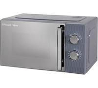 Russell Hobbs Honeycomb RHMM715G 17 Litre 700W Grey Solo Manual Microwave with 5