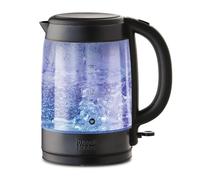 Russell Hobbs Illuminating Glass Kettle, Fast Boil, 1.7L, Matt Black - 27750