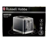 Russell Hobbs 24373 Inspire 1050W Wide Slot 2-Slice Toaster - Grey