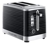 Russell Hobbs Inspire 2 Slice Toaster (Extra wide slots, High lift feature, 6 Browning levels, Frozen/Cancel/Reheat function with Blue LED