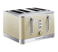 Russell Hobbs Inspire 4 Slice Toaster (Extra wide slots, High lift feature, 6 Browning levels, Frozen/Cancel/Reheat function with Blue LED