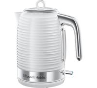 Russell Hobbs Inspire Electric Cordless Kettle 1.7Litre 3000W 360° Base - White