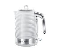 Russell Hobbs Inspire Rapid Boil White Kettle, 1.7L, 360° Base, 3kW - 24360