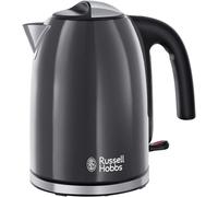 Russell Hobbs Jug Kettle 20414 Colours Plus 1.7L 3000w Stainless Steel In Grey