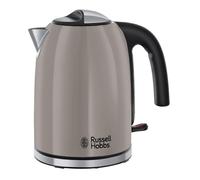 Russell Hobbs Kettle [1.7L, 3000W, Stainless Steel] Classics Mocha (removable Anti-scale filter, 360° base, Boil just Enough, Perfect pour spout, external water level indicator) 28511