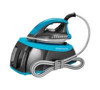 Russell Hobbs Linencare Steam Power Aqua Steam Generator Iron Black And Blue
