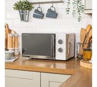 Russell Hobbs White Microwave 17 Litre 700W Honeycomb Pattern RHMM715