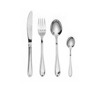 Russell Hobbs RH02224EU7 Marseille 24 Piece Cutlery Dinnerware Set, 18/0 Stainless Steel Tableware for 6 Place Settings, 25 Year Guarantee,